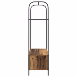 VidaXL 868455 organizzatore per conservazione da appendere Legno Marrone - Vista aggiuntiva 6