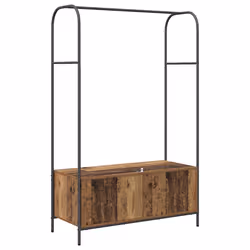 VidaXL 868455 organizzatore per conservazione da appendere Legno Marrone - Vista aggiuntiva 7