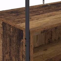 VidaXL 868455 organizzatore per conservazione da appendere Legno Marrone - Vista aggiuntiva 8