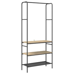 VidaXL 868464 organizzatore per conservazione da appendere Legno Marrone