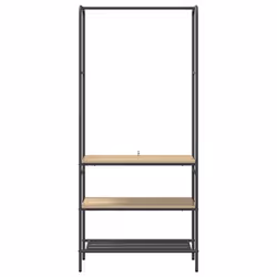 VidaXL 868464 organizzatore per conservazione da appendere Legno Marrone - Vista aggiuntiva 5