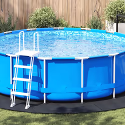 Questa copertura rotonda per piscina misura Ø 458 cm ed è fatta in polietilene sintetico di alta qualità, perfetta per uso al ...