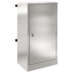 VidaXL 874951 cassetta per la posta Nero Acciaio inox
