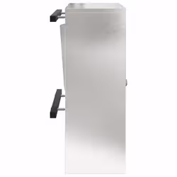 VidaXL 874951 cassetta per la posta Nero Acciaio inox - Vista aggiuntiva 6