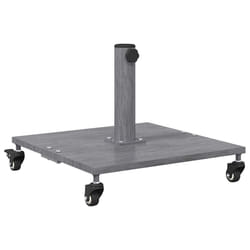 VidaXL 42009948 base per ombrelloni da cortile Grigio Acciaio