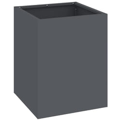 VidaXL 876345 fioriera Acciaio Antracite