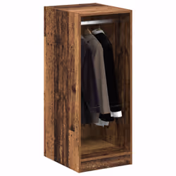 VidaXL 879645 organizzatore per conservazione da appendere Legno Marrone - Vista aggiuntiva 3