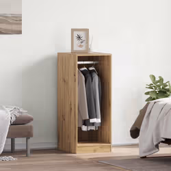 VidaXL 879646 organizzatore per conservazione da appendere Legno Marrone - Vista aggiuntiva 2