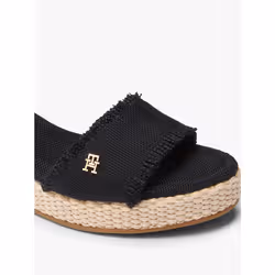 Tommy Hilfiger FW0FW09470BDS Zeppe Femmina Nero - Vista aggiuntiva 6