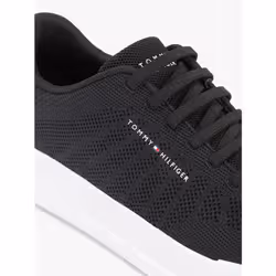 Tommy Hilfiger 8721289547452 sneaker alla moda Maschio Nero - Vista aggiuntiva 6