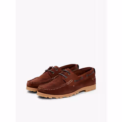 Tommy Hilfiger FM0FM05747GOF Scarpe da barca Colore ruggine - Vista aggiuntiva 2