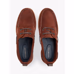 Tommy Hilfiger FM0FM05747GOF Scarpe da barca Colore ruggine - Vista aggiuntiva 3