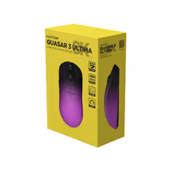 HATOR Quasar 3 Ultima 8K Wireless mouse Gaming Mano destra RF Wireless + Bluetooth + USB Type-C Ottico 30000 DPI - Vista aggiuntiva 4