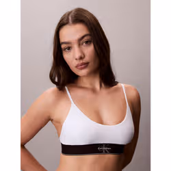 Calvin Klein Brassière sfoderata - Graphic Monogram Microfibre Stretch - Vista aggiuntiva 3