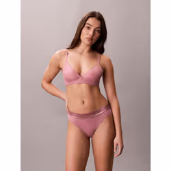 Calvin Klein Slip classici con banda color metallico - Icon Cotton Modal - Vista aggiuntiva 2