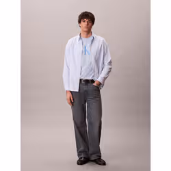 Calvin Klein T-shirt con logo monogramma - Vista aggiuntiva 2