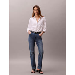 Calvin Klein High Rise Straight Jeans