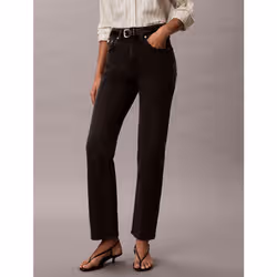 Calvin Klein High Rise Straight Jeans - Vista aggiuntiva 2