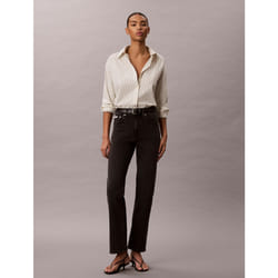 Calvin Klein High Rise Straight Jeans