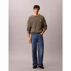 Calvin Klein Maglione lavorato a maglia di cotone a nido d'ape - Vista aggiuntiva 3
