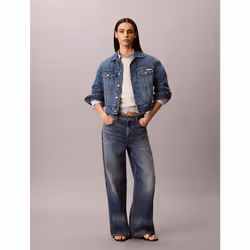 Calvin Klein Felpa in spugna di cotone con monogramma - Vista aggiuntiva 2