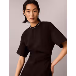 Calvin Klein Abito T-shirt drappeggiato in jersey Milano - Vista aggiuntiva 6