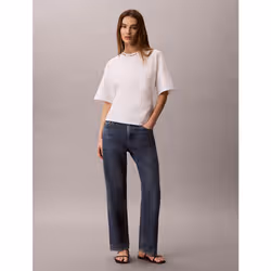 Calvin Klein T-shirt boxy jacquard con logo - Vista aggiuntiva 2