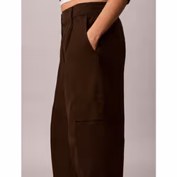 Calvin Klein Pantaloni cargo in cotone elasticizzato - Vista aggiuntiva 3