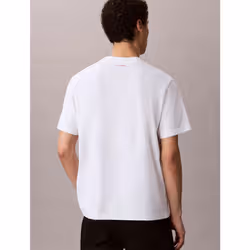Calvin Klein T-shirt con logo vestibilità rilassata - Vista aggiuntiva 4