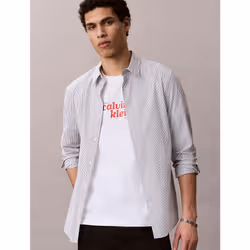 Calvin Klein T-shirt con logo vestibilità rilassata - Vista aggiuntiva 3