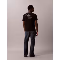 Calvin Klein T-shirt con logo ricamato - Vista aggiuntiva 5