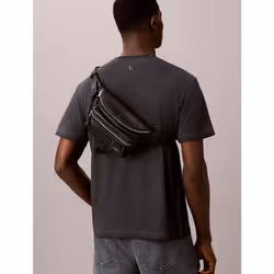 Calvin Klein Marsupio martellato con logo distintivo - Vista aggiuntiva 4
