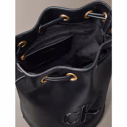 Calvin Klein Borsa a secchiello piccola con monogramma - Vista aggiuntiva 3