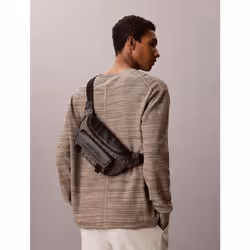 Calvin Klein Marsupio impermeabile jacquard con logo - Vista aggiuntiva 4