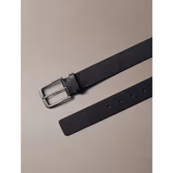 Calvin Klein Cintura in pelle pieno fiore martellata - Vista aggiuntiva 2