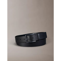 Calvin Klein Cintura in pelle pieno fiore martellata