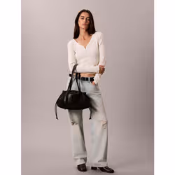 Calvin Klein Borsa a cartella con mologo stampato - Vista aggiuntiva 4