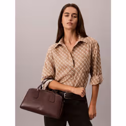 Calvin Klein Borsa da bowling con monogramma - Vista aggiuntiva 4