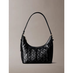 Calvin Klein Borsa da spalla piccola con emblem logo all-over impresso
