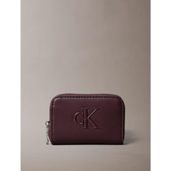 Calvin Klein Portafoglio con zip e monogramma stampato