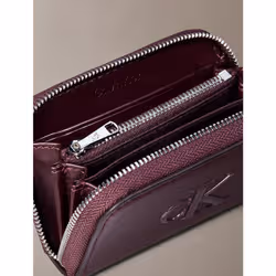 Calvin Klein Portafoglio con zip e monogramma stampato - Vista aggiuntiva 3