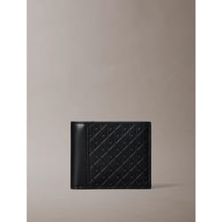 Calvin Klein Portafoglio a libro con emblem logo all-over e pochette portamonete