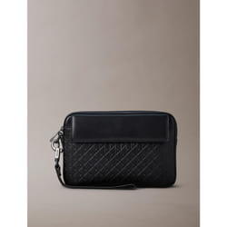 Calvin Klein Pochette con emblem logo all-over
