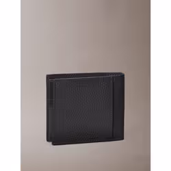 Calvin Klein Portafoglio a libro RFID in pelle con logo laminato - Vista aggiuntiva 2