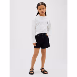 Calvin Klein T-shirt a maniche lunghe con logo bambino - Vista aggiuntiva 3