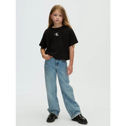 Calvin Klein T-shirt boxy con logo