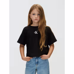 Calvin Klein T-shirt boxy con logo - Vista aggiuntiva 2