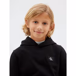 Calvin Klein Felpa con cappuccio con logo con firma bambino - Vista aggiuntiva 4