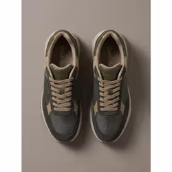 Calvin Klein Dad Sneakers chunky in camoscio - Vista aggiuntiva 5