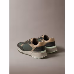 Calvin Klein Dad Sneakers chunky in camoscio - Vista aggiuntiva 3